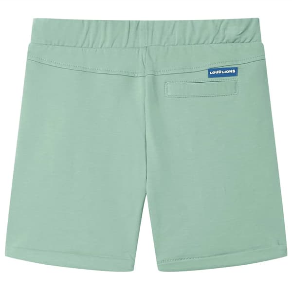 Børneshorts med snøre, lys khaki, 92