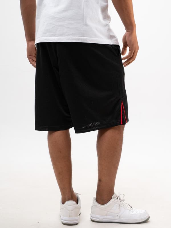 Jigga Wear Baseball Shorts Sort/Hvid L