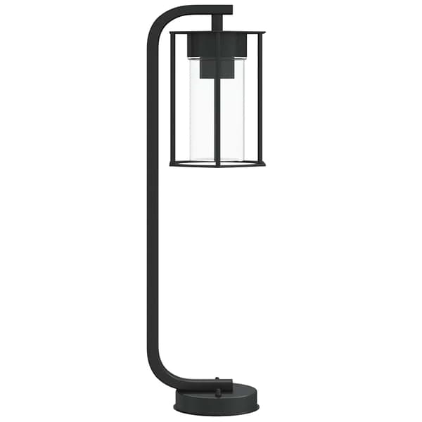 vidaXL havegulvlamper, 3 stk., sort, 60 cm, rustfrit stål