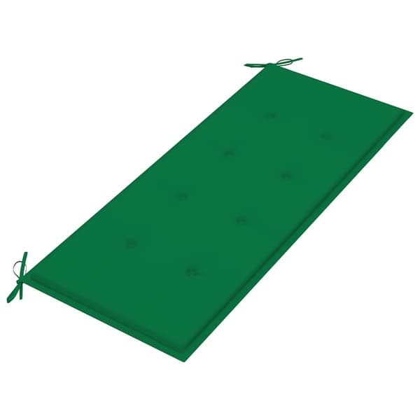 vidaXL Puutarhapenkki tyynyllä 120 cm bambu