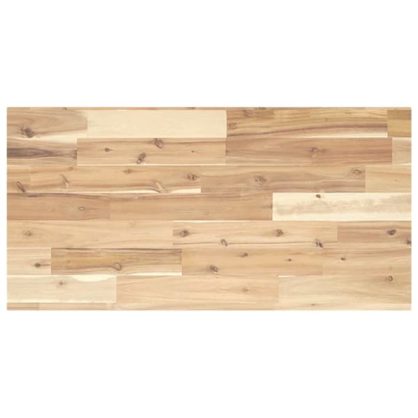 vidaXL bordplade 60x40x2 cm rektangulær massiv akacietræ