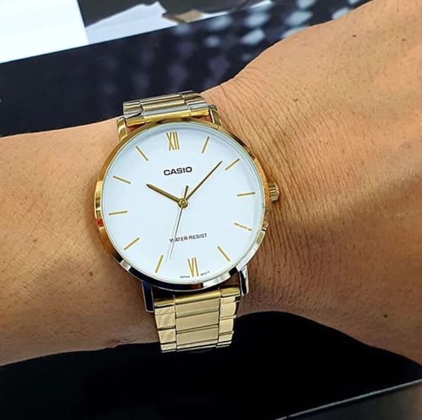 Herreur Casio MTP-VT01G-7B med boks