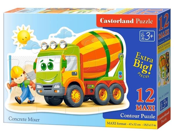 Puzzle 12 maxi CASTOR betonblander