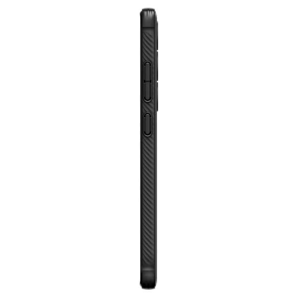Spigen Rugged Armor cover til Galaxy S24 Ultra sort/matsort