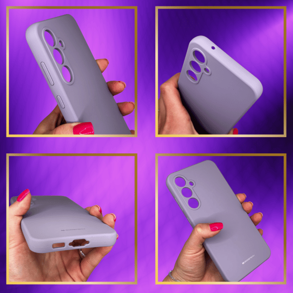 Mercury Silikone Etui til Galaxy A35, Lilla