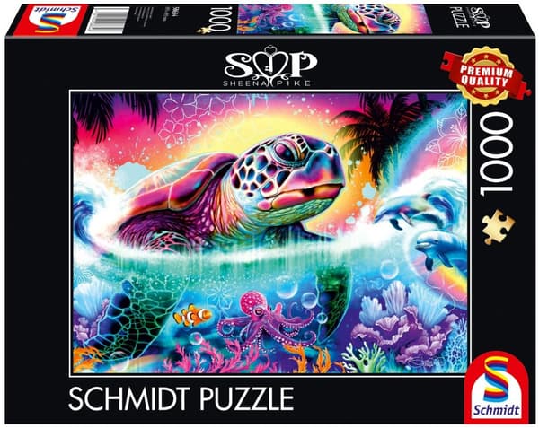 PQ Puslespil 1000 Skildpadde