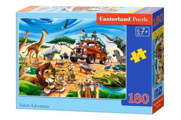 Pussel 180 bitar B-018390 Safariäventyr