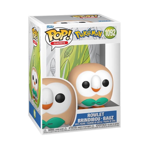 Funko POP Pokémon 1092 Rowlet Samlarfigur