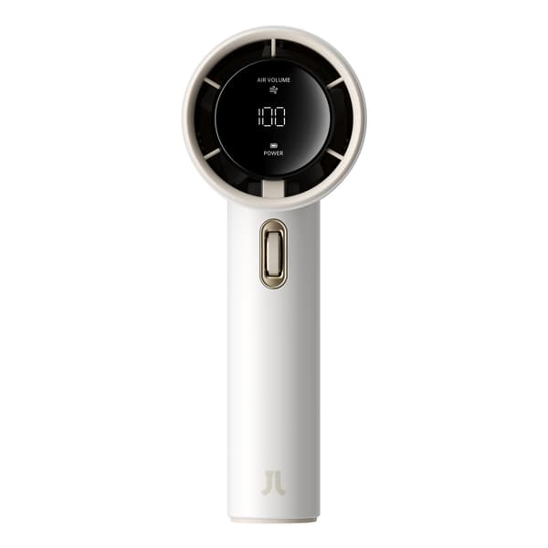 Mini blæser - bærbar - 3600mAh - hvid