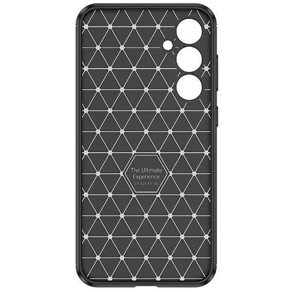 Beline Carbon Armor-cover til Galaxy S23 FE, sort