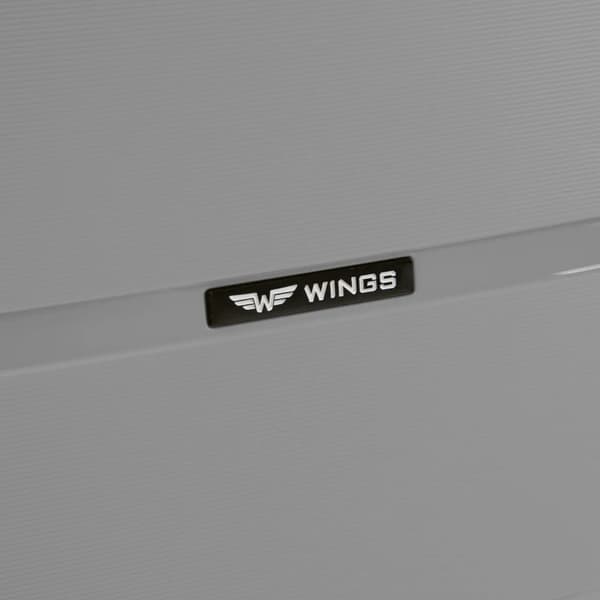 Set med 3 Wings HAWFINCH 3.0 polypropenväskor, MÖRKGRÅ