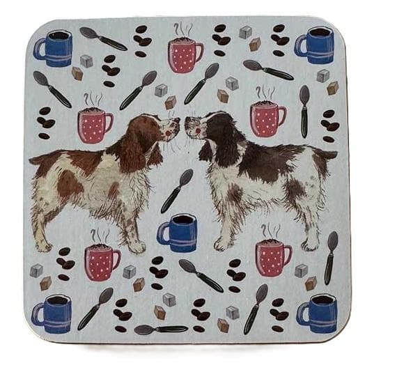 C248 Hunde og kaffe-underlag