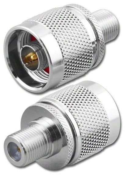 N-stik / F-fatning adapter
