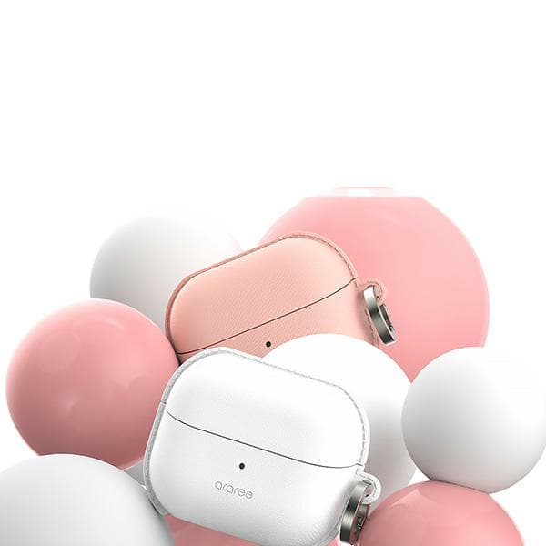 Araree Pops-etui til Galaxy Buds 3 / 3 Pro Hvid