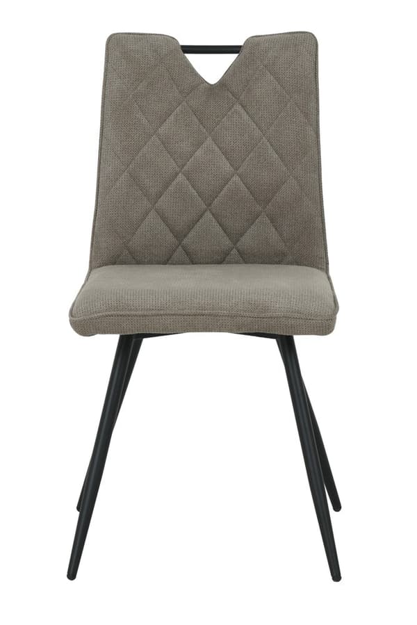 DALIA klädd fåtölj, mörkbeige