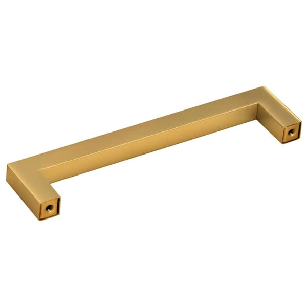 vidaXL skabsgreb, 10 stk., guld, 128 mm, rustfrit stål