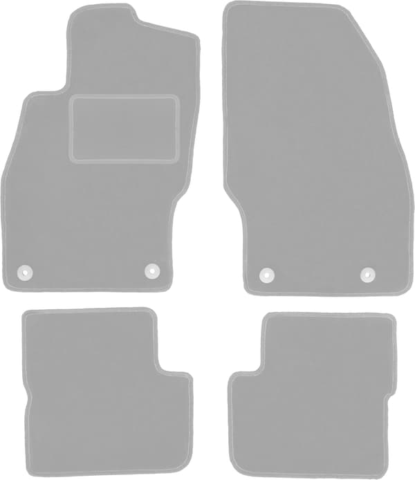Harmaat auton matot: Opel Corsa E hatchback (2015-2020)