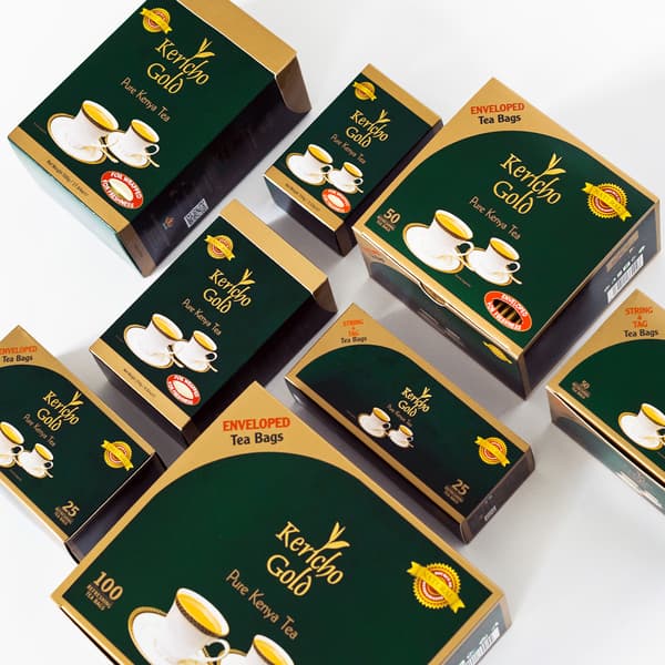 KERICHO GOLD LØS SORT TE 250g