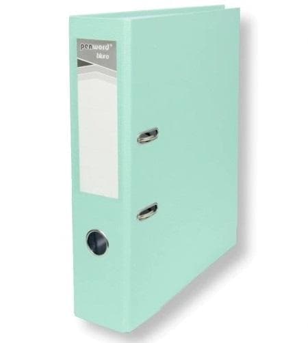 A4-bind med beslag 7,5 cm mintpastel