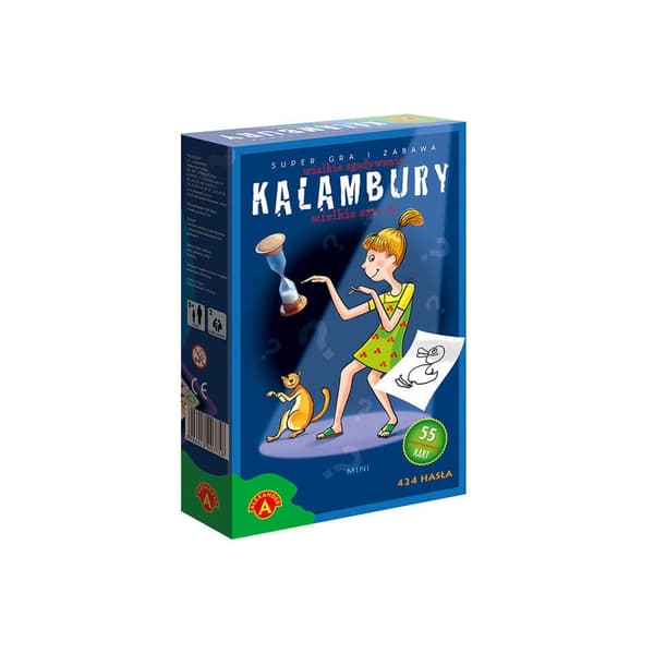 Charades. Miniversio. Lautapeli. Alexander
