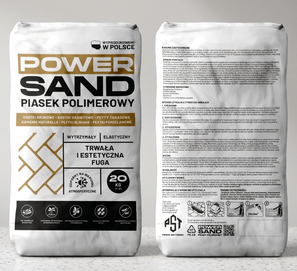 Polymersand Power Sand Sand Vit 20 kg