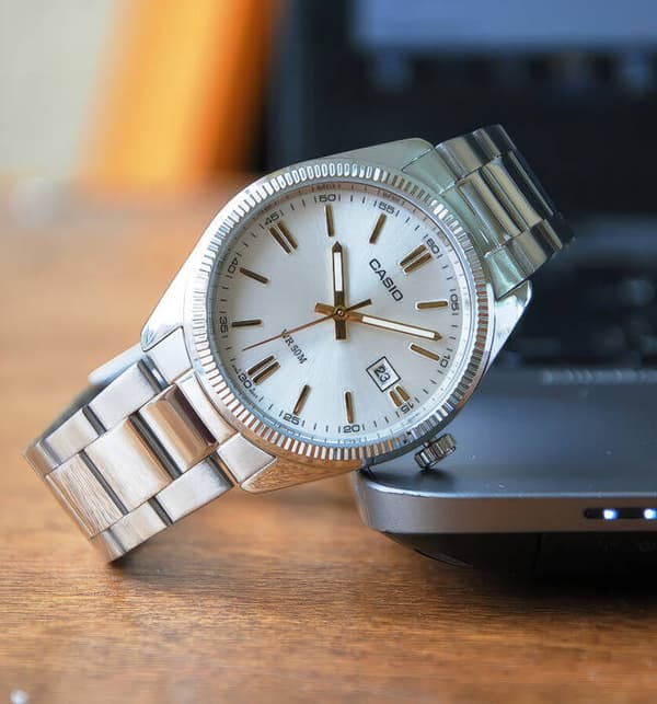 MIESTEN KELLO CASIO MTP-1302D-7A2VDF (zd072a) + LAATIKKO