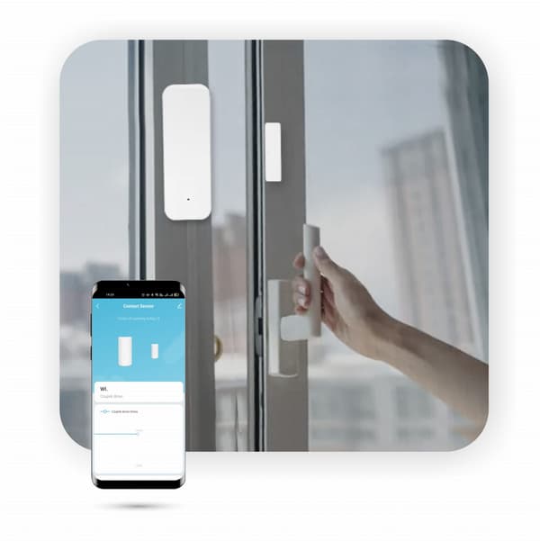 WiFi TUYA SmartLife NY mini dørvindue åbningssensor