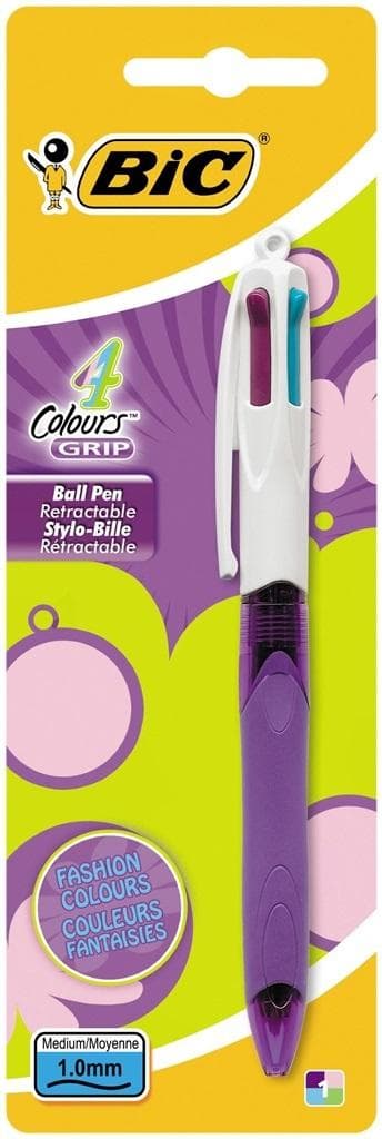 4 farver greb mode bls BIC kuglepen