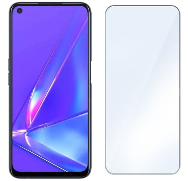3x Härdat glas för Oppo A72-skärm 9H | 3-pack