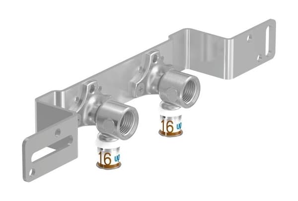 Väggböjsats 80 mm 16-Rp1/2"FT Uponor S-Press Plus