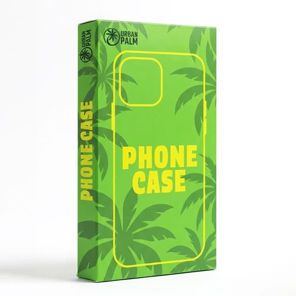 UrbanPalm kotelo iPhone 14 Prolle, silikoni, läpinäkyvä