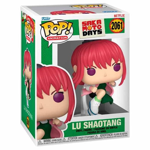 Funko POP Sakamoto Days 2061 Lu Shaotang samlarfigur