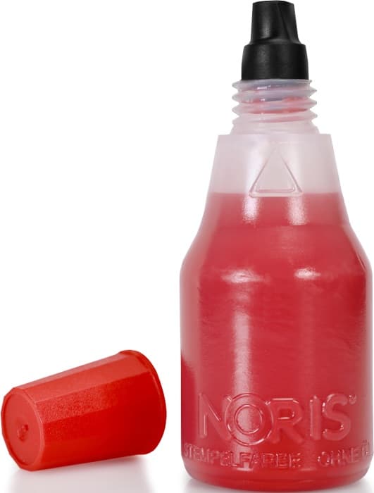 Vattenbaserat bläck röd Noris 110S A'10 25ml
