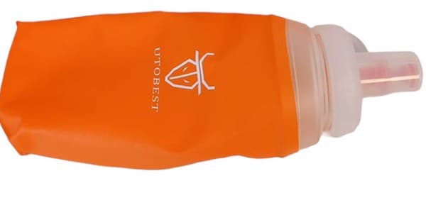 350 ml flexibel orange vattenflaska
