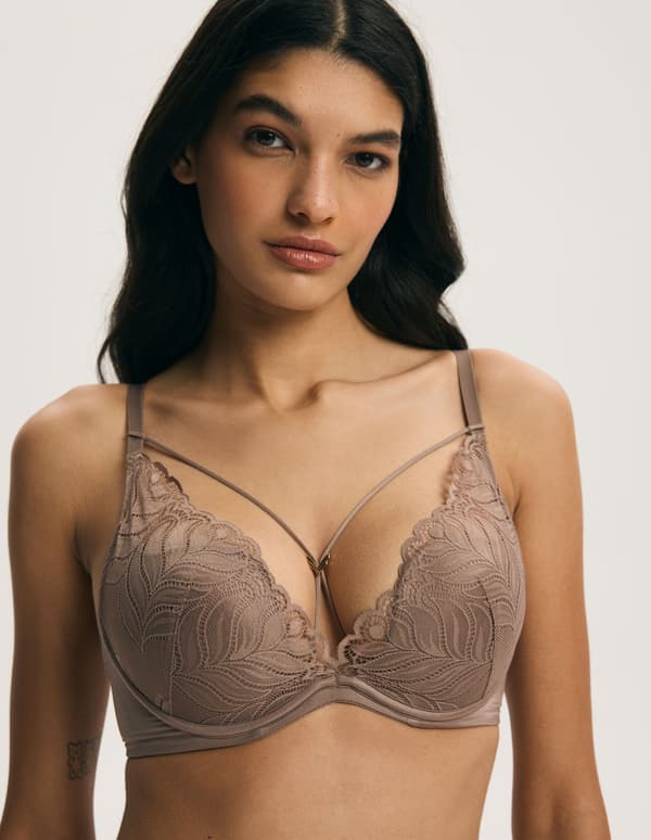 AURORA Esotiq push-up bh | lysebrun 65E