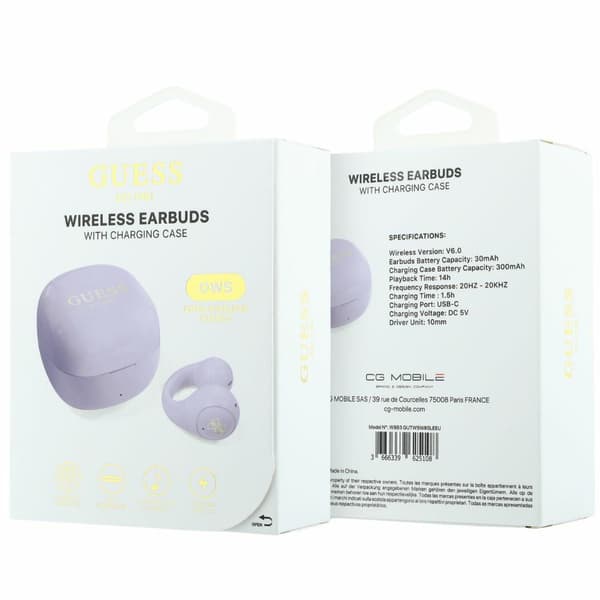 OWS Guess Mini Classic Lila Hörlurar