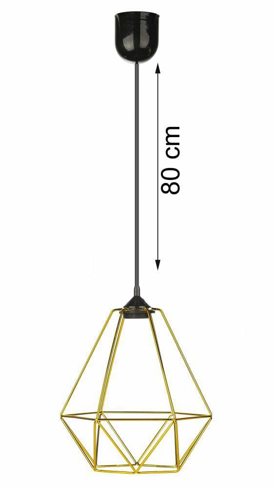 Paris Diamond hänglampa 24 cm guld