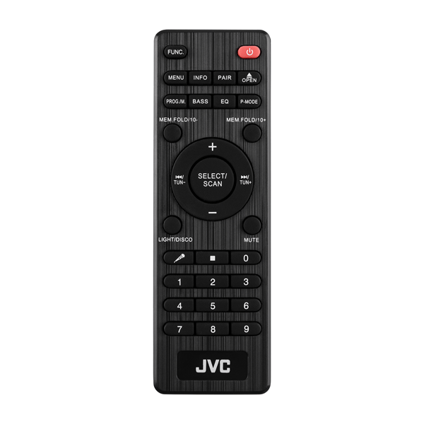 JVC Mini HiFi-system MX-E325B-DAB 100 W Bluetooth 5.3 DAB+ CD USB Svart