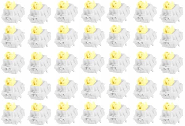 Durock Ginger Milk Switch 35 stk. Switch til Line Mekanisk Tastatur