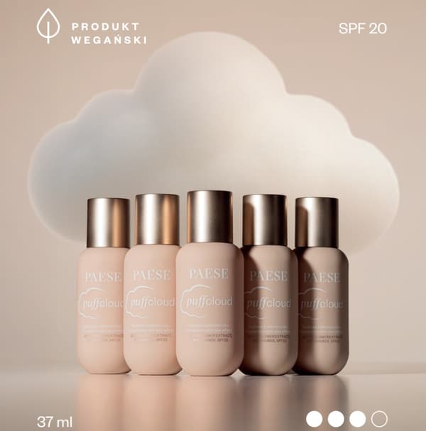 Paese Puff Cloud SPF20 Blur Foundation - 01N Lys Beige 37ml