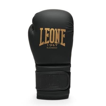 LEONE1947 Sorte & guld boksehandsker 10OZ sort/guld