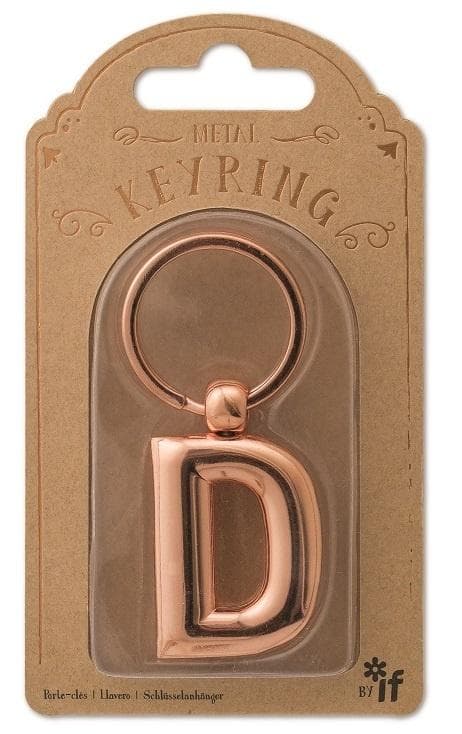 Metalnøglering Bogstav D