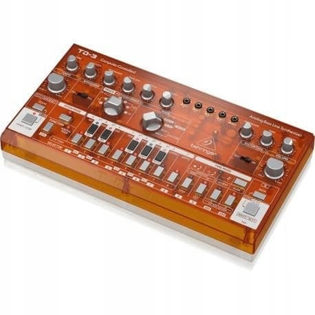 Behringer TD-3-TG Baslinjesynt Orange Transparent