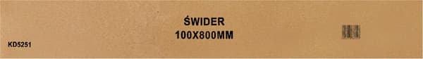 Bor til borerigg 100x800mm KD5251