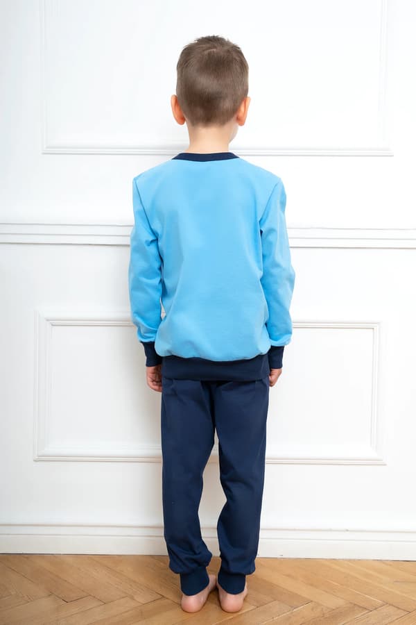 Remek pojkpyjamas, långärmad, långbyxor, 2 år