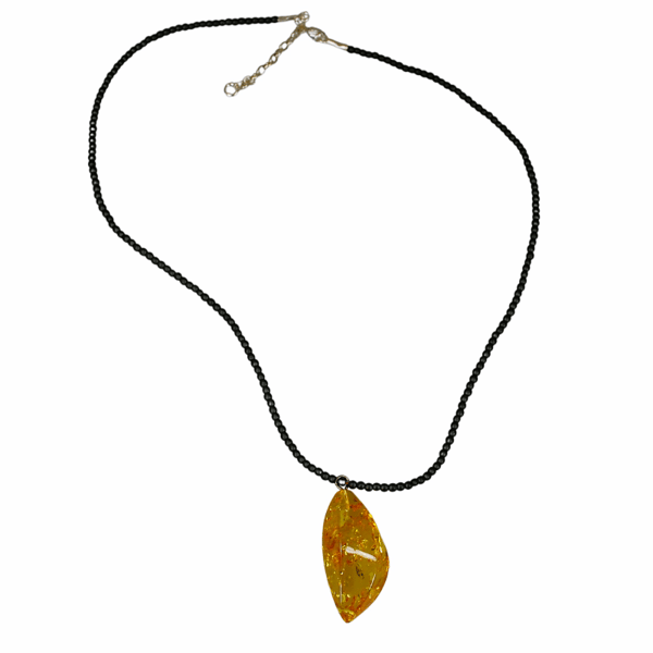 Cognac rav halskæde - Baltisk rav Collier