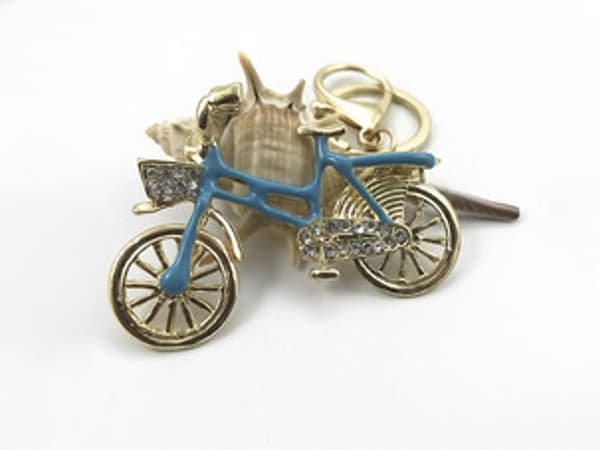 Väskberlock/Nyckelring - cykel