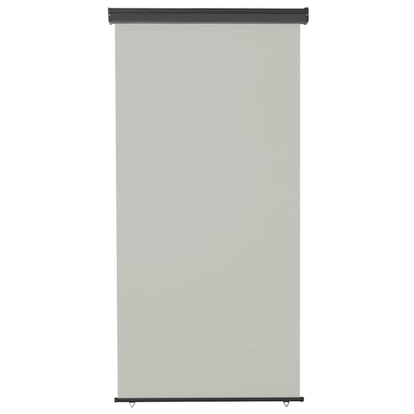 vidaXL sidemarkise til balkon 120 x 250 cm grå