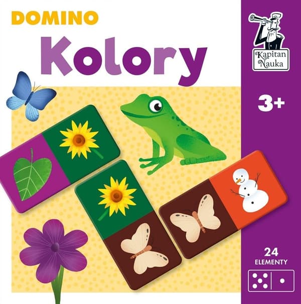 Kapteeni Tiede. Värit. Dominot.
