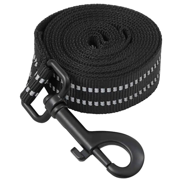 vidaXL justerbar hundesele, sort, XL